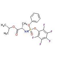 Éster 1-metiletílico de N-[(S) - (2, 3, 4, 5, 6-pentafluorofenoxi) fenoxifosfinil]-L-alanina de alta calidad No. CAS 1334513-02-8